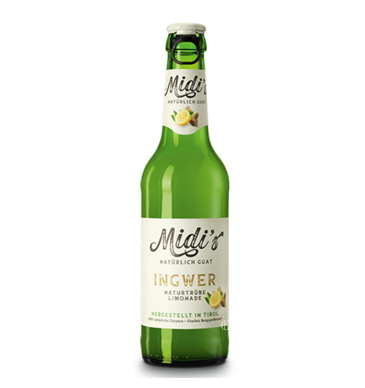 Midi's Ingwer - Naturtrübe Limonade 0,33l
