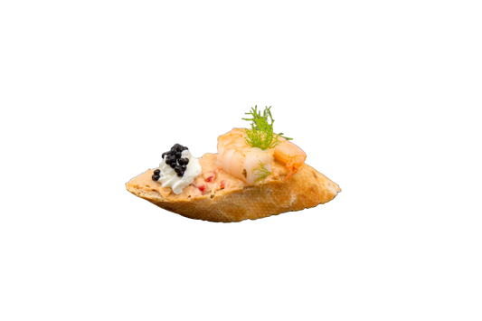 Canapé Thunfisch/Garnele, mind. 10 Stk.