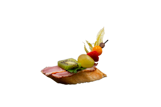 Canapé geräucherte Entenbrust, mind 10 Stk.