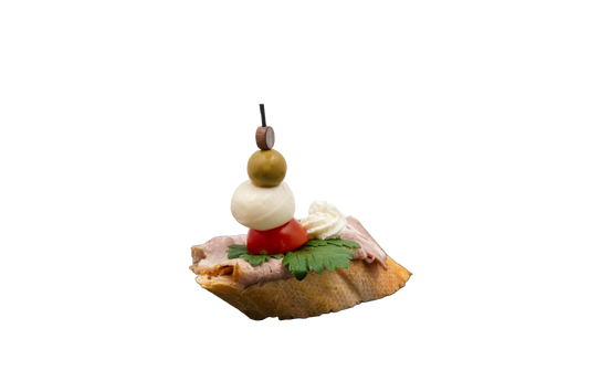 Canapé Schweinebraten, mind. 10 Stk.