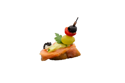 Canapé Räucherlachs, mind. 10 Stk.