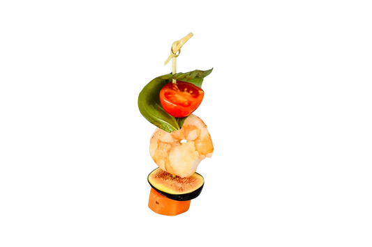Garnelen-Tomatenspieß, mind. 20 Stk.
