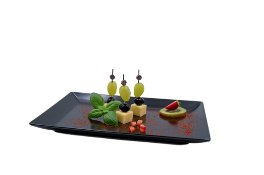 Käse-Traubenwürfelspieß mit Olive, mind 10 Stk.